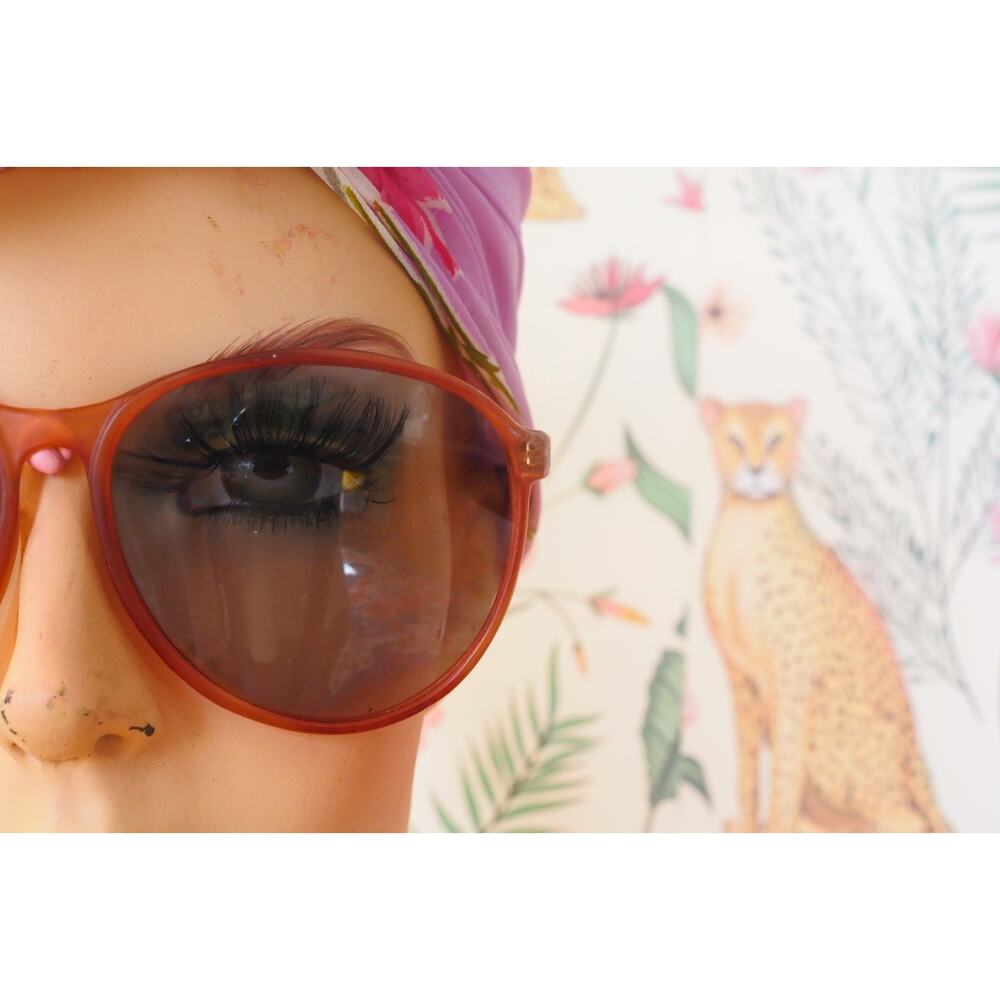 Vintage 1980s Corning Sunglasses Korea Mod Style Retro Grandma Chic Festival - Picture 10 of 15